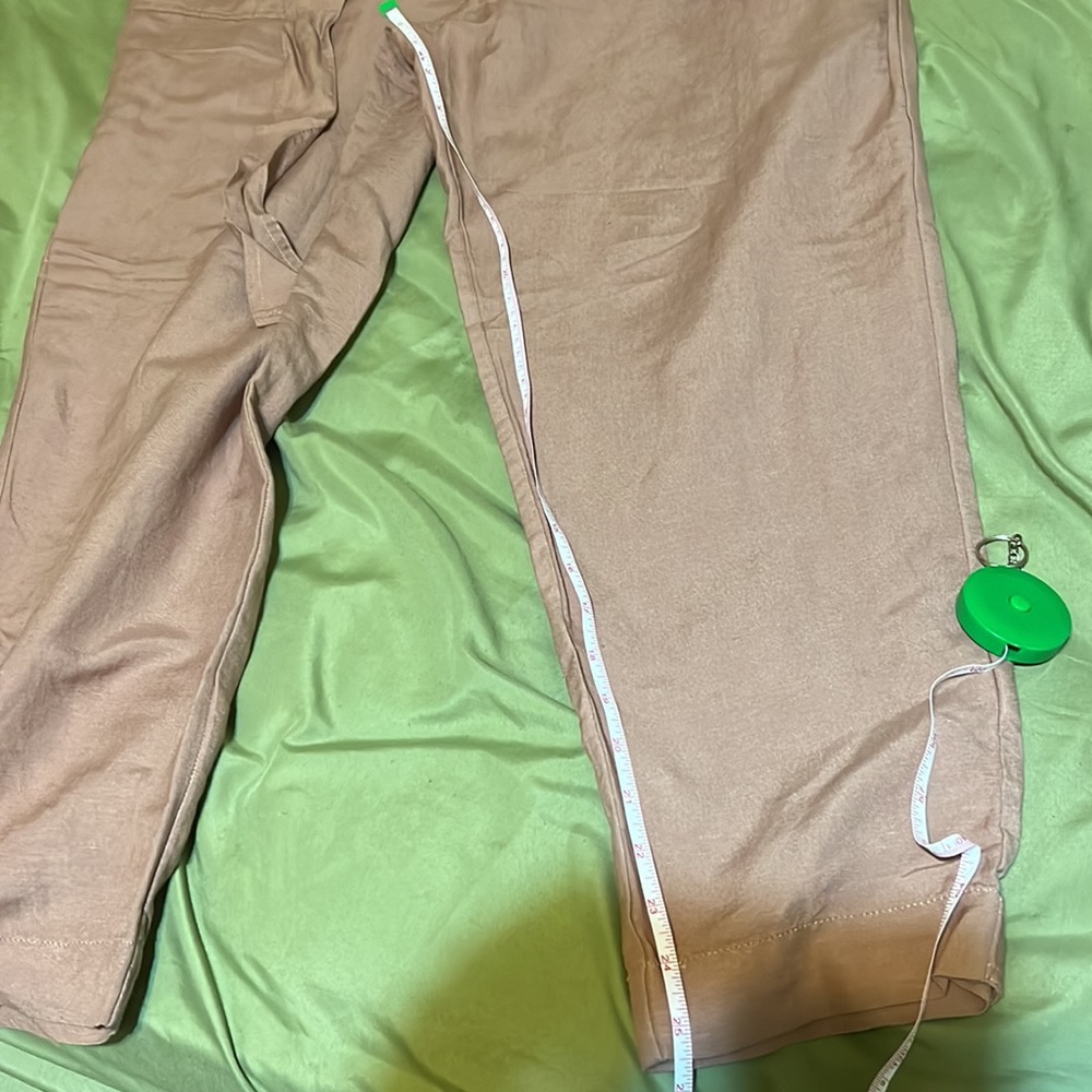 Button Front Utility Jumpsuit. medium but runs big. Please refer to measurement. - Picture 10 of 11